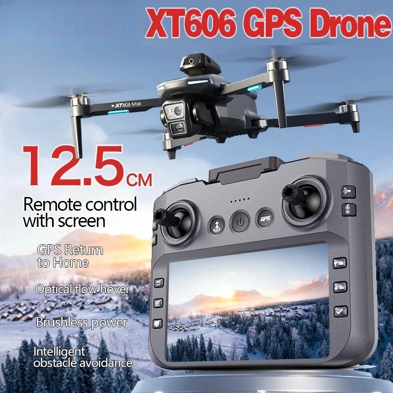 Jjrc Drone X12 - Originele XT606 MAX GPS Drone 4k