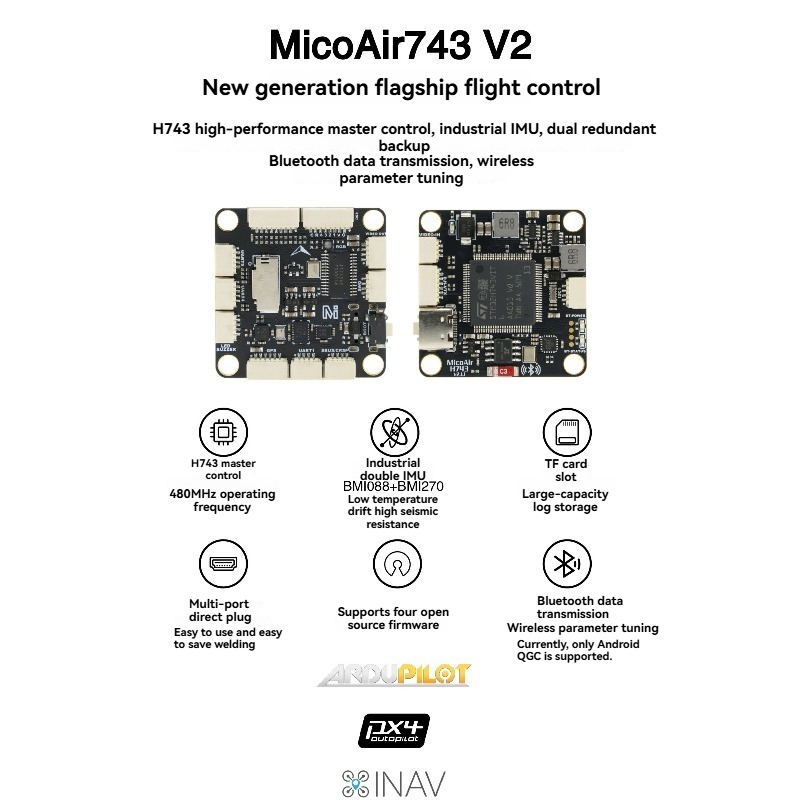 MicoAir743 V2 Flight Controlle - Drone Rc Leading recensie en prijs