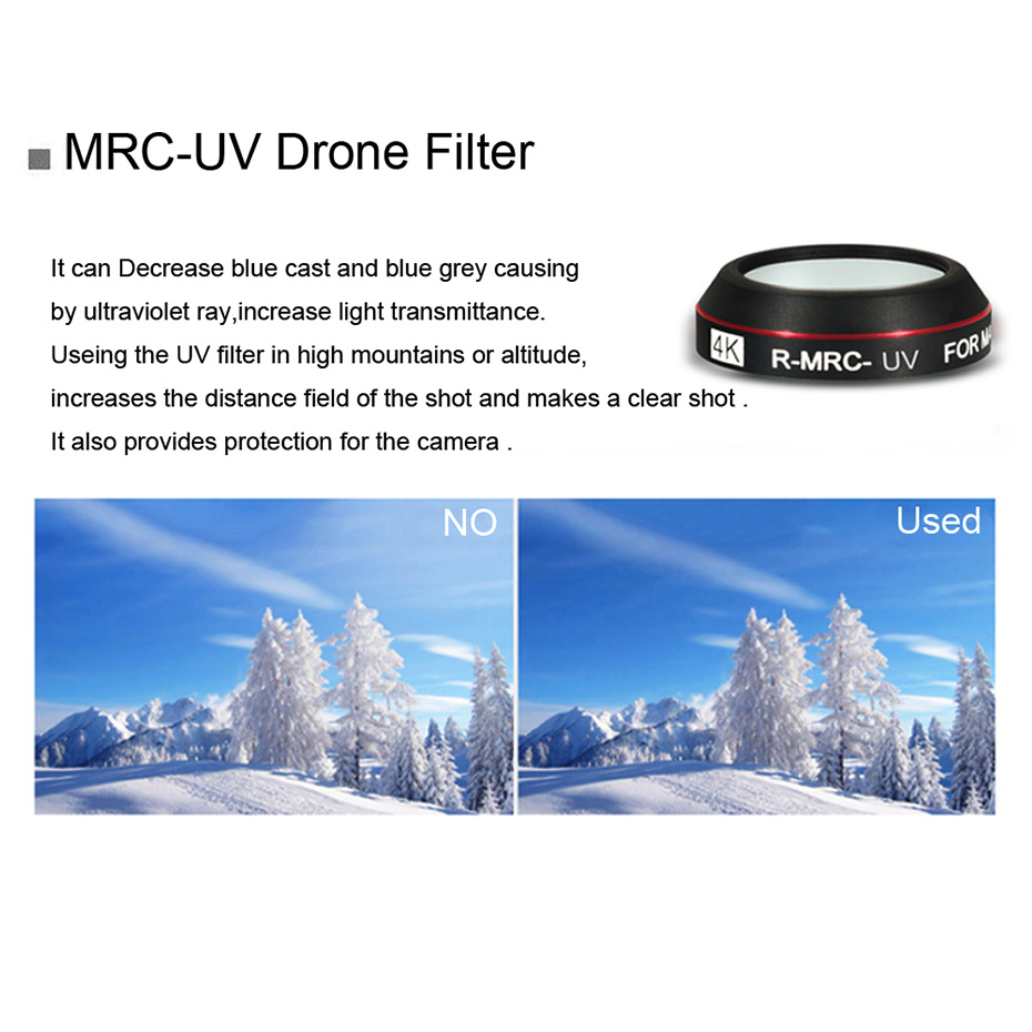 Drone Filter Voor Mavic Pro Cp - Drone Dji Rc Pro recensie en prijs