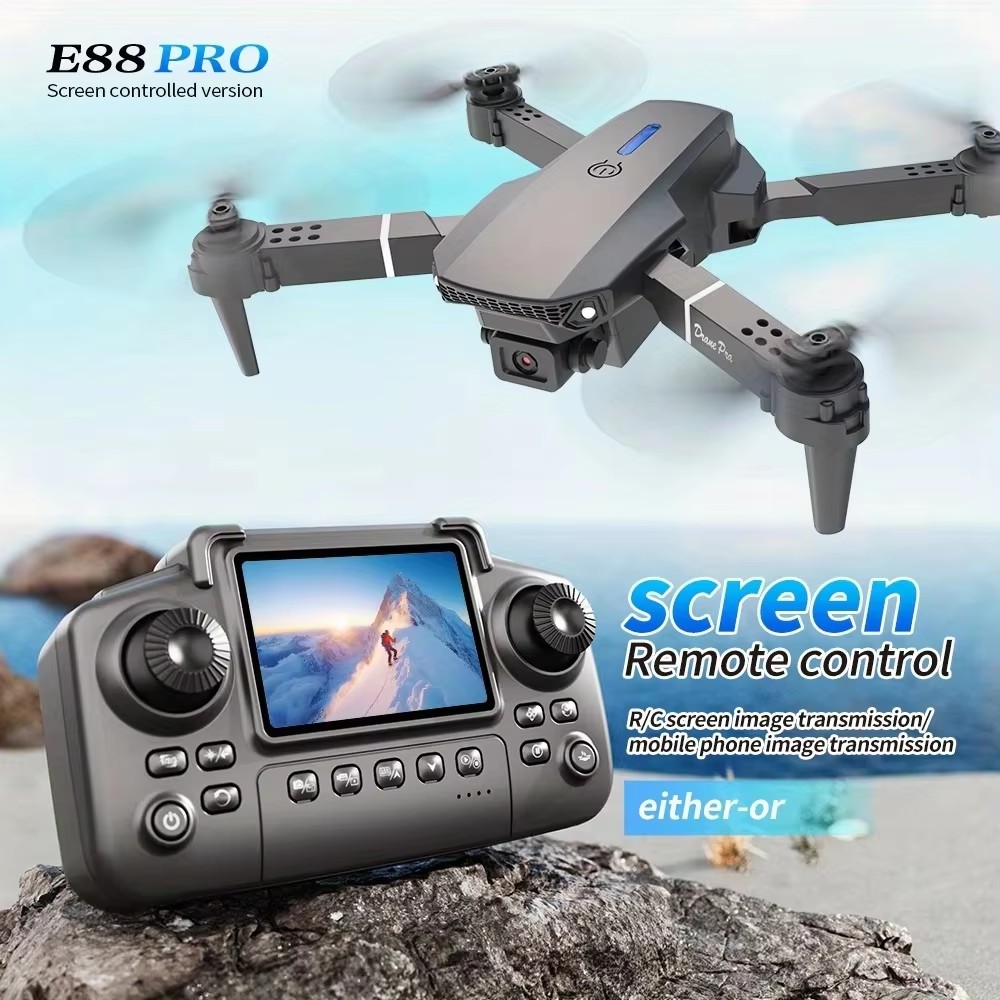2026 Nieuwe E88 Drone 4K Dubbe - Drone E88 Rc Quadcopter recensie en prijs