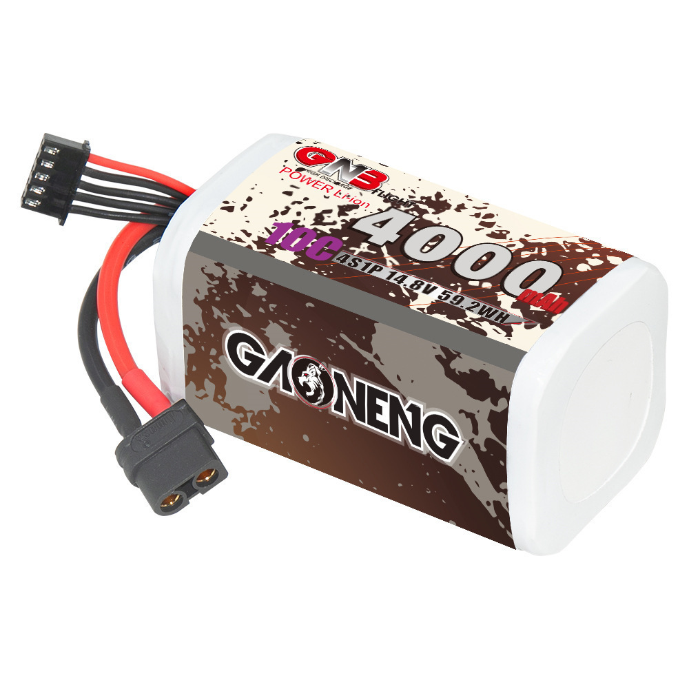 GNB 4000mAh 4S 14.8V 10C 20C M - Drone Rc Leading recensie en prijs
