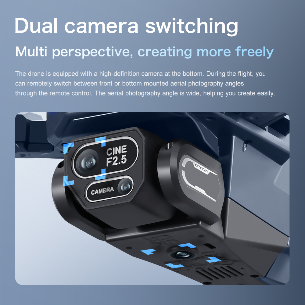 Originele GT8 drone 8K HD dubb - Jjrc Drone X12 recensie en prijs