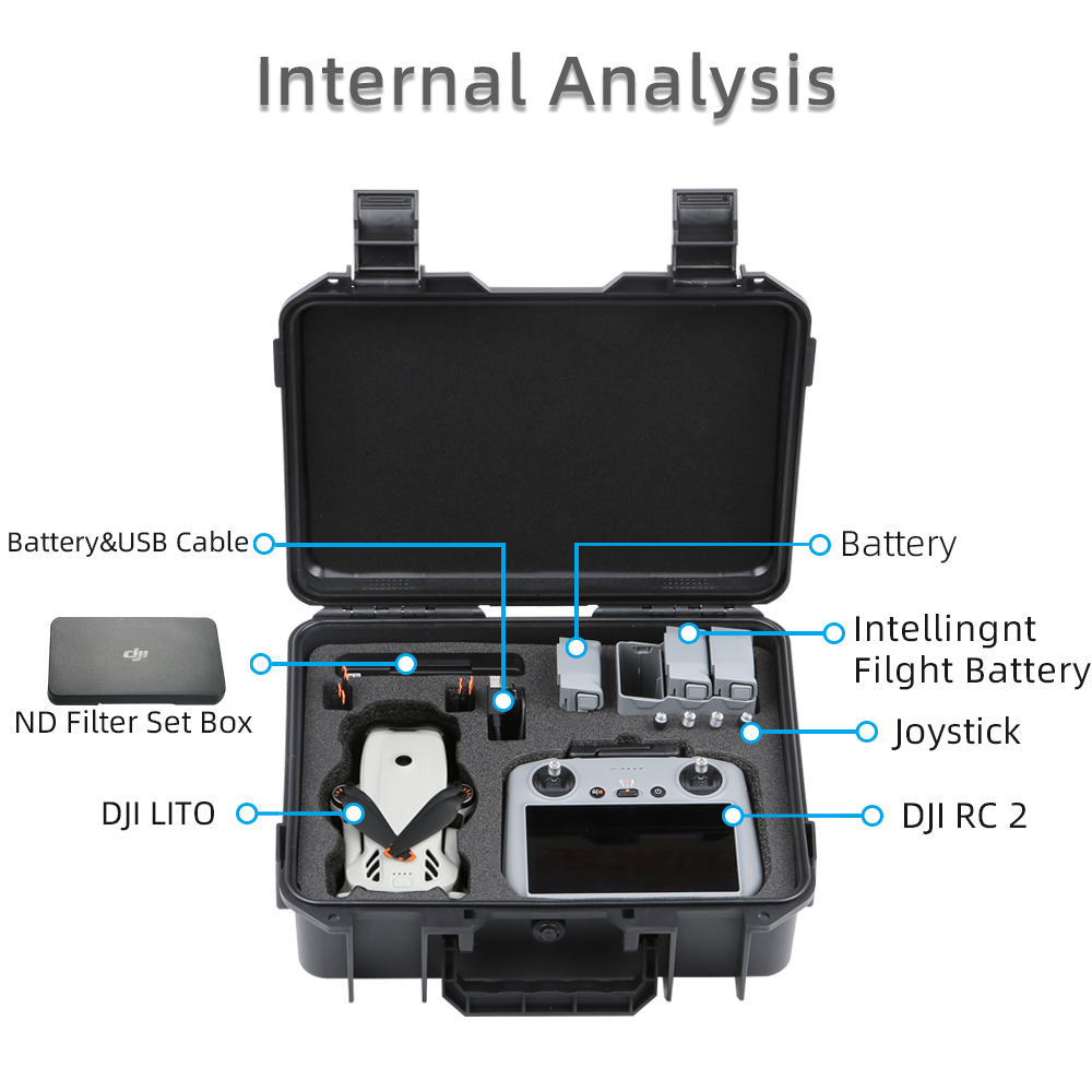 DJI LITO 1 X1 Drone Harde Koff - Drone Rc Cover recensie en prijs