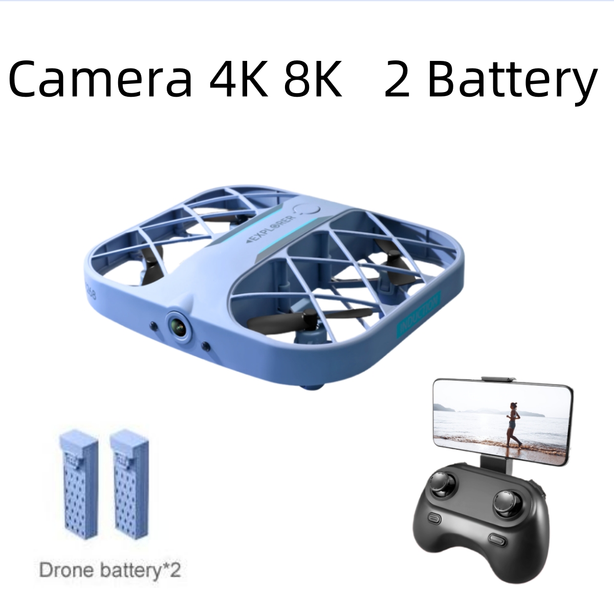 JJRC H107 FPV RC Drone met 2 B - Drone Ae Rc recensie en prijs